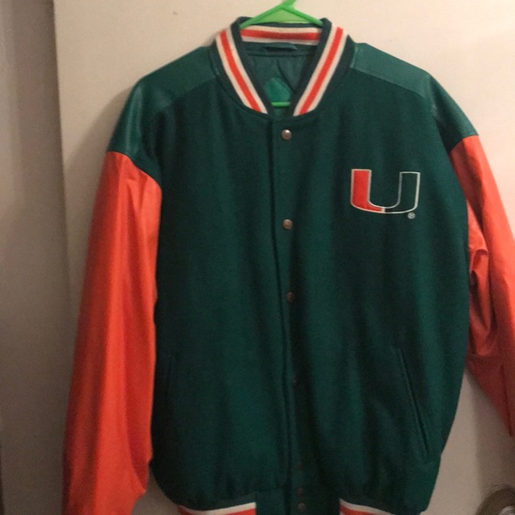 Steve Barrys Brand Um Varsity Jacket 